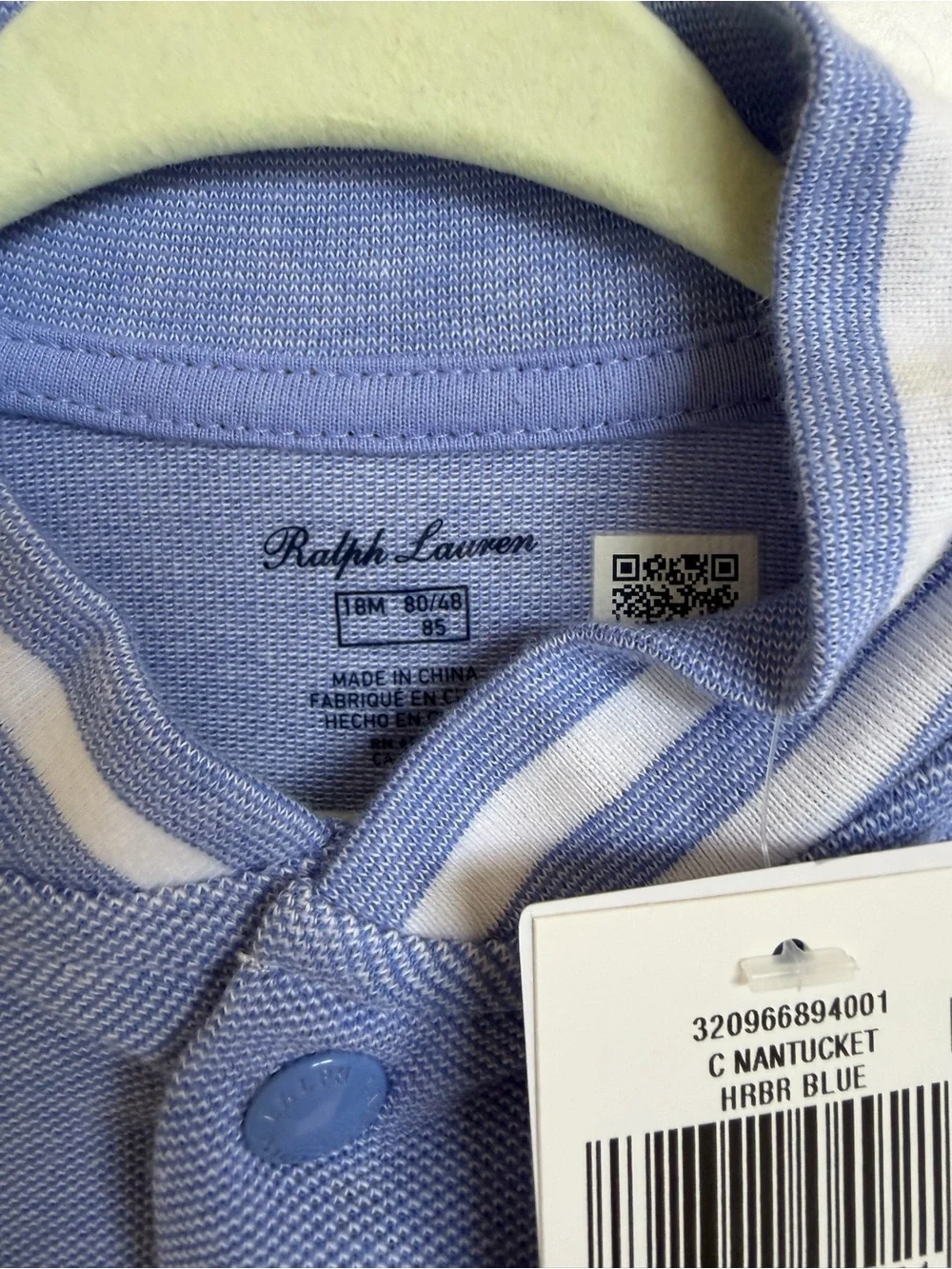 Ralph Lauren Light Blue Polo Logo Bomber Jacket & Shorts Set